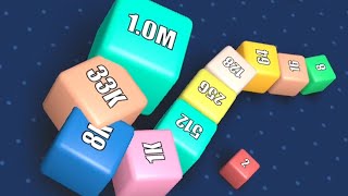 Cubes 2048 io - ax Level Gameplay Free game 987654321 screenshot 2