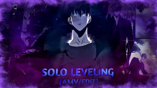 SUNG JIN WOO | SOLO LEVELING | [EDIT/AMV]