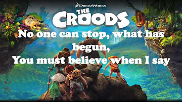 Shine Your Way - Owl City & Yuna LYRICS (THE CROODS)