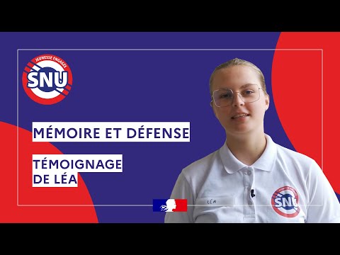 SNU - Mémoire et défense - Témoignage de Léa