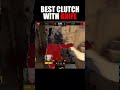 BEST CLUTCH WITH KNIFE #csgo #cs2 #counterstrike #clutch