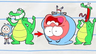 Origin Of BIG HEAD! | Boy & Dragon | Cartoons for Kids | WildBrain Bananas