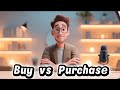Buy vs Purchase: Key Differences and Perfect Usage in English | Detailed Examples
