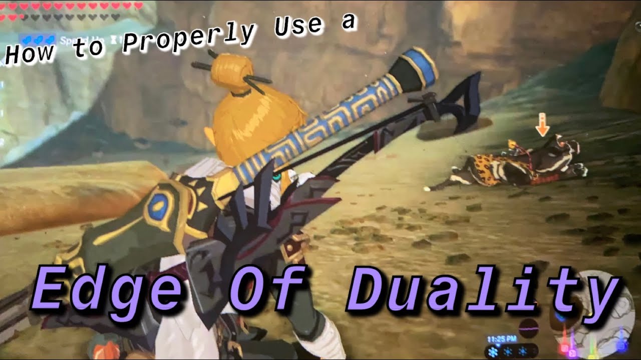 BotW- How to Properly Use a Edge Of Duality