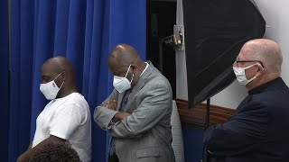 Officials in Newark call for aid to Haiti following earthquake
