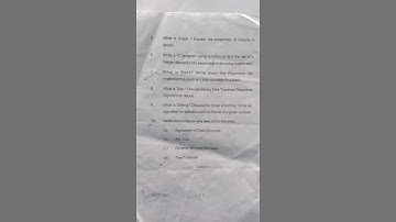 BCA 2nd Semester Examination 2020. C Progragramming and Data Structure