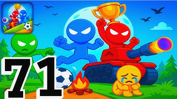 Stickman Party - Gameplay Walkthrough Part 71 - Tournament mode (iOS, Android)