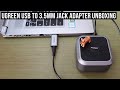 Ugreen Usb To 3.5mm Jack Audio Adapter Converter Unboxing