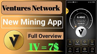 Ventures Network New Mining App|| How to Create Account Venture Coin||Ventures Network Full Overview screenshot 5