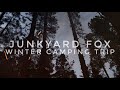 Winter Camping Overnighter In New Mexico! - Junkyard Fox