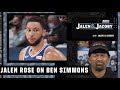 Jalen Rose reacts to Ben Simmons showing up unexpectedly to the 76ers | Jalen & Jacoby