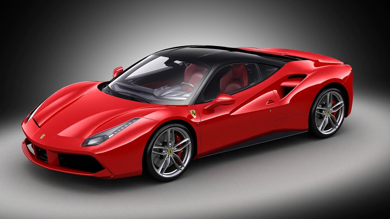 Ferrari 488 GTB 3D Model YouTube