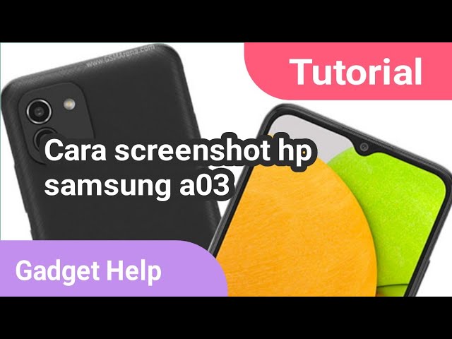 Tutorial screenshot hp samsung a03 Clearance
