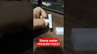 Stamp maker in Lahore - Stamp maker in Pakistan - Rubber stamp - Flash stamp - #Lahore #stamp