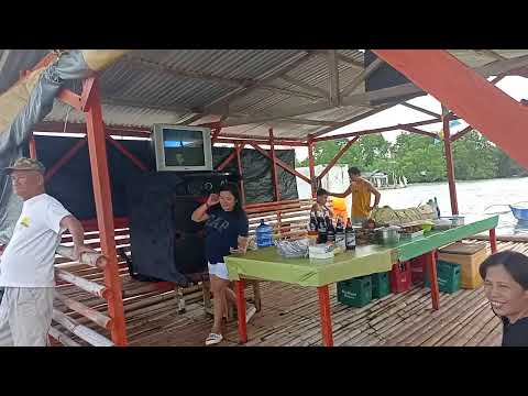 floating cottage going to the deep sea manga bohol Philippines family holiday
