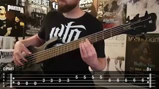 Incubus - Crowded Elevator (Bass Cover, tabs included)