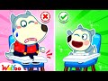 Wolfoo, Baby High Chair Isn't for You! - Funny Stories for Kids at Mall | Wolfoo Family Kids Cartoon