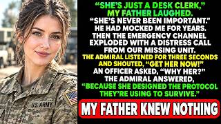 My Father Mocked My “Desk Job” For Years—Then An Emergency Call Came In And The Admiral Asked For Me