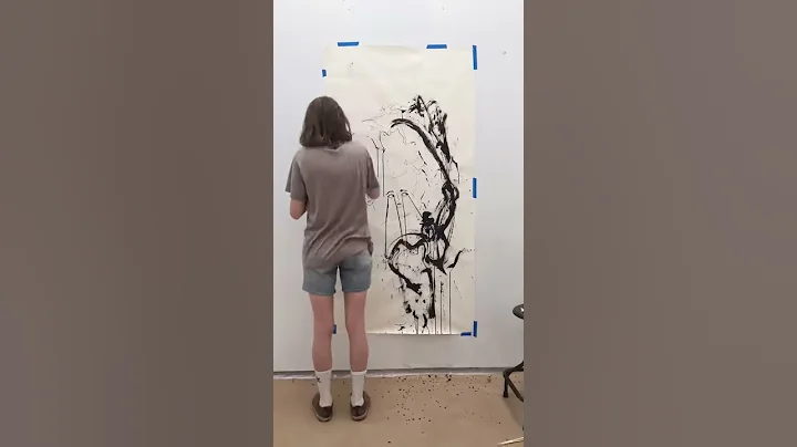 Michelle Postma Ink Vomit I (2019)
