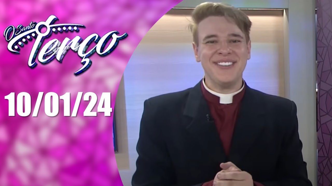 O Santo Terço da REDEVIDA 10/01/24 Padre Lúcio Cesquin YouTube