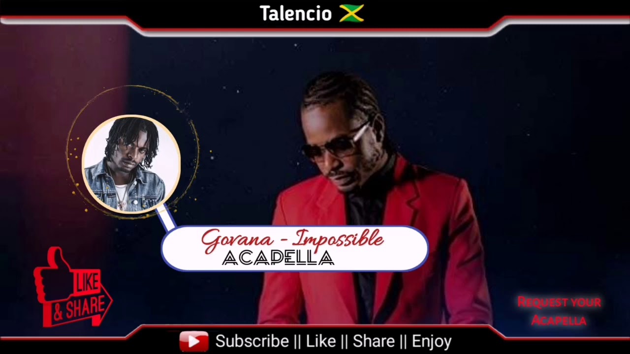 (Link in description) Govana - Impossible HAMANTS Acapella Vocals 2020