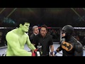 Hulk vs. Batman (EA sports UFC 3) - CPU vs. CPU - Crazy UFC 👊🤪