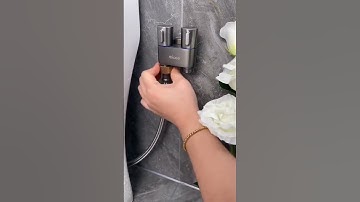 Vòi Xịt Vệ Sinh Tăng Áp Thông Minh, Cấp Nước 2 Đầu, 2 Công Tắc Nước, Chất Liệu Đồng Thau Cao Cấp