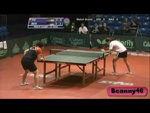 Yu Meng Yu vs Beh Lee Wei (2009 Commonwealth Table Tennis Championships)