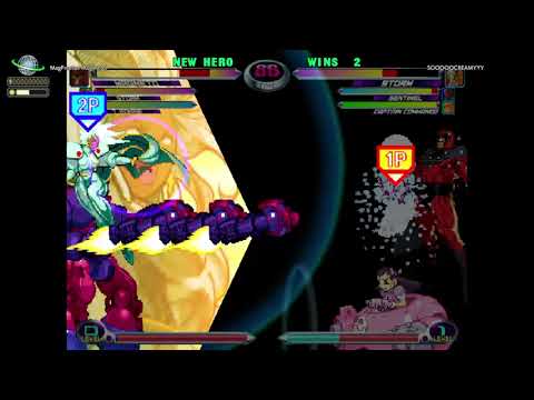 MvC2: Romneto - Magneto Tempest interrupted by Hail to Unique Rom Conversion to DHC Combo 11.27.25
