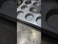 Industrial cake baking tray made by handheld laser welding.