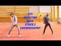 BTS (방탄소년단) imitating each other's choreography