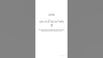 سورة الأنبياء || القارئ اسلام صبحي #كرومات_قرآن
