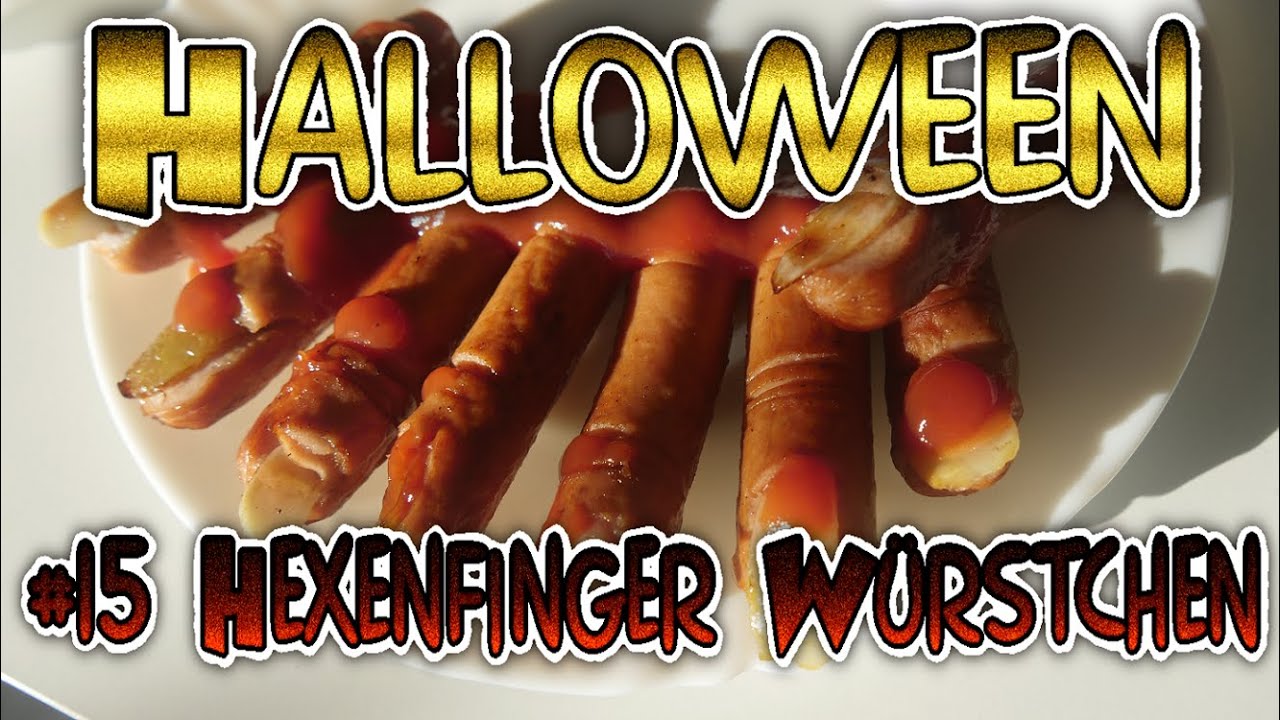 Halloween Essen Rezept #15 | herzhafte Hexenfinger aus würstchen selber ...