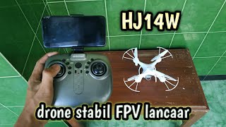 review drone HJ14W