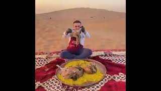 الشيف بوراك - Chef bourak ابداع الشيف بوراك فى صحراء دبى
