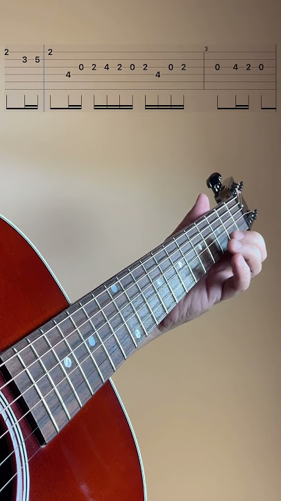 Canon in D (Excerpt). Acoustic Guitar (Tabs)