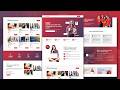 Create A Responsive  Education Website Design - HTML / CSS  / JavaScript From Scratch