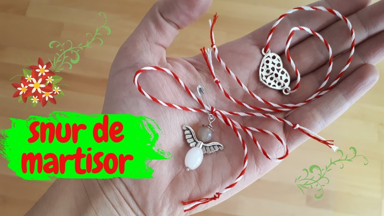 Cum sa faci singur un snur de martisor 🌺 Teaditii romanesti