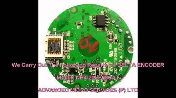 DELTA ENCODER REPAIRS Repairs @ Advanced Micro Services Pvt. Ltd,Bangalore,India