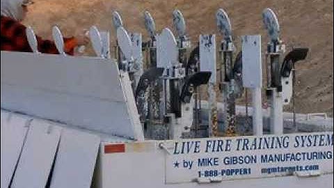 MGM ELECTRO-PNEUMATIC POP-UP TARGET TRAILER