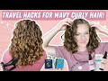 Haircare tips and tricks for curly hair while travelling