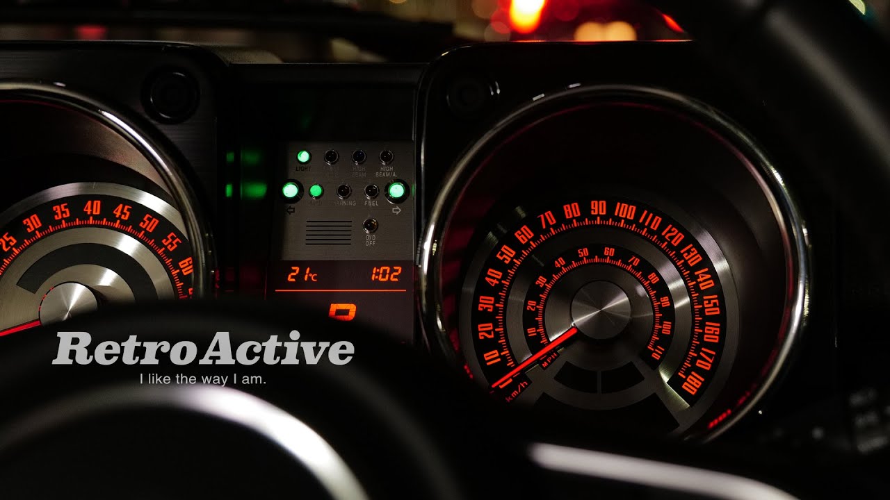 RetroActive（レトロアクティブ）ジムニー用メーターキットver.II
