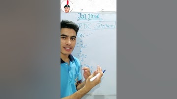 RDC Selection Process for 2024 #ncc #rdc #shorts #shortvideo