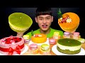 ASMR “MADIU” 내가 좋아하는 크림케이크🎂 망고무스 마카롱 빵먹방~!! Cheese Cake Cream Cake Macaron Bread MuKbang~!!