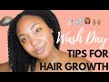 Natural Hair | My Top 5 Wash Day Tips for Hair Growth &amp; Retention
