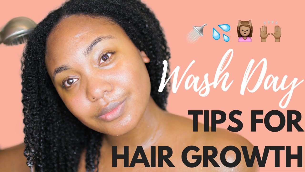 Natural Hair My Top 5 Wash Day Tips For Hair Growth Retention