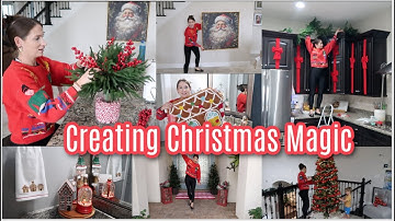 Christmas Decorate With Me 2025🎄 Creating Holiday Magic at Home, Realistic Holiday Decor Ideas