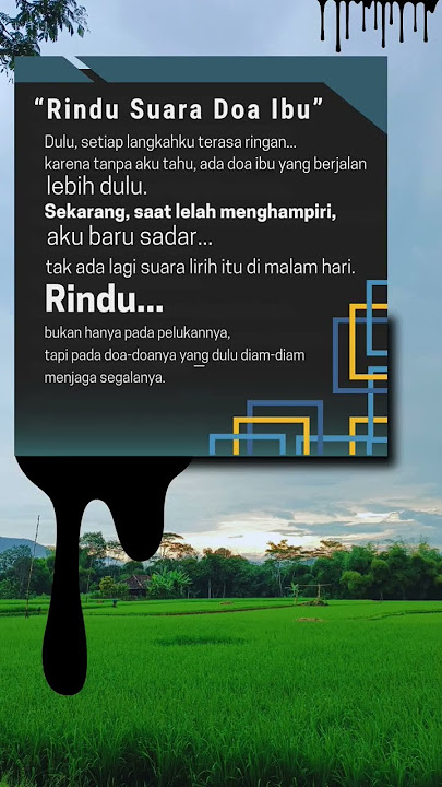 Kata Bijak Ibu Menyentuh Hati _ doa mustajab seorang ibu untuk anak-anaknya #kataibu #katakatabijak