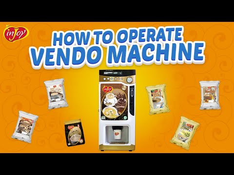 How To Operate Vendo Machine | Coffee Vendo Machine Business | InJoy Vendo Machine Demo