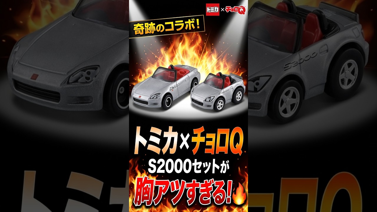 A Miraculous Collab!? This Tomica x Choro-Q 